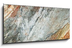 Sklenn obraz 1D panorama - 120 x 50 cm F_AB262202412 - Natural Marble Stone Surface