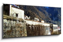 Sklenn obraz 1D - 120 x 50 cm F_AB2696083 - tibet - sera monastery