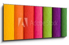 Sklenn obraz 1D panorama - 120 x 50 cm F_AB29614215 - color blotting paper