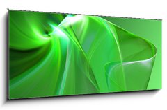 Obraz 1D panorama - 120 x 50 cm F_AB3088559 - abstract 3d shape - abstraktn 3d tvar