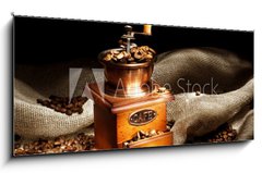 Obraz 1D panorama - 120 x 50 cm F_AB30934088 - Coffee Mill