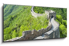 Sklenn obraz 1D panorama - 120 x 50 cm F_AB32567503 - The Great Wall of China - Velk nsk ze