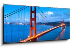 Obraz   Golden Gate, 120 x 50 cm