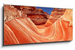 Obraz 1D panorama - 120 x 50 cm F_AB32980879 - The Waves Canyon