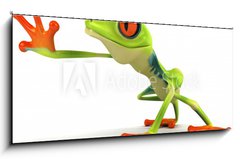Obraz 1D panorama - 120 x 50 cm F_AB34469383 - Grenouille