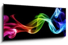 Obraz 1D panorama - 120 x 50 cm F_AB34705127 - Colorful smoke