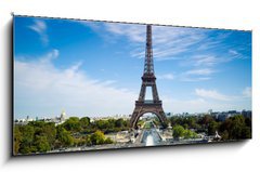 Obraz 1D panorama - 120 x 50 cm F_AB35666922 - Tour Eiffel Paris France