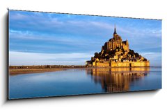 Obraz 1D - 120 x 50 cm F_AB36376885 - Le Mont Saint Michel, France