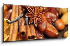Obraz   Weihnachtszeit, 120 x 50 cm