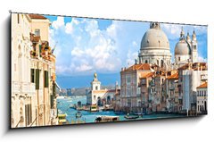 Obraz   Venice, view of grand canal and basilica of santa maria della sa, 120 x 50 cm