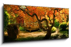 Obraz   Tree in an Asian Garden, 120 x 50 cm