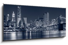 Obraz 1D panorama - 120 x 50 cm F_AB37762397 - Manhattan, New York City.