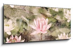 Obraz 1D - 120 x 50 cm F_AB38390987 - Water Lily