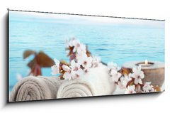 Obraz   Natural spa setting, 120 x 50 cm