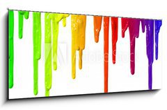 Obraz   Paint dripping, 120 x 50 cm