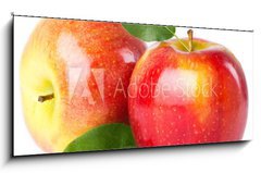 Obraz 1D panorama - 120 x 50 cm F_AB41817588 - Fresh apples - erstv jablka