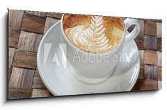 Skleněný obraz 1D panorama - 120 x 50 cm F_AB42406293 - Kaffee
