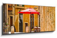 Obraz 1D panorama - 120 x 50 cm F_AB42529288 - Kleines Gasse in Palma