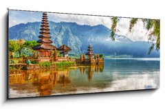 Sklenn obraz 1D panorama - 120 x 50 cm F_AB42728202 - Pura Ulun Danu