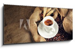 Obraz   caff rustico 2, 120 x 50 cm