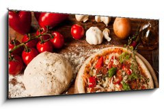 Obraz   Pizza, 120 x 50 cm