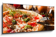 Obraz   Pizza, 120 x 50 cm