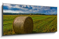 Obraz   Bale of Straw, 120 x 50 cm