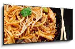 Obraz 1D panorama - 120 x 50 cm F_AB45198751 - chicken chow mein