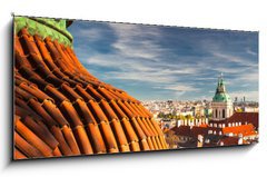 Obraz   View from Prague Castle on the autumn Prague, 120 x 50 cm