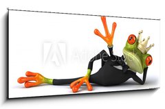 Obraz   Fun frog, 120 x 50 cm