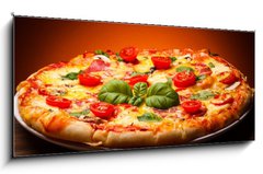 Sklenn obraz 1D - 120 x 50 cm F_AB48179231 - Pizza