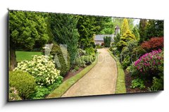 Obraz   Beautiful spring garden, 120 x 50 cm