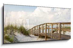 Obraz   Boardwalk in the Beach Sand Dunes, 120 x 50 cm
