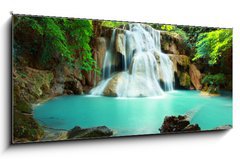 Obraz 1D panorama - 120 x 50 cm F_AB54325516 - Huay mae kamin waterfall