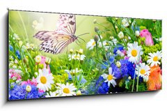 Sklenn obraz 1D panorama - 120 x 50 cm F_AB57751205 - Gartenparadies