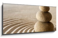 Obraz 1D panorama - 120 x 50 cm F_AB5788238 - Zen stones