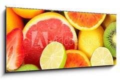 Skleněný obraz 1D panorama - 120 x 50 cm F_AB6045948 - frutta