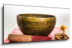 Sklenn obraz 1D panorama - 120 x 50 cm F_AB60584764 - Tibetan bowl