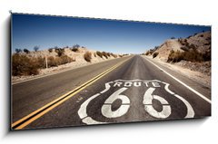 Obraz   Famous Route 66, 120 x 50 cm