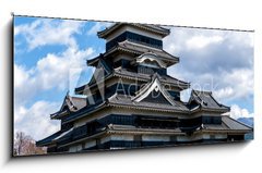 Obraz 1D panorama - 120 x 50 cm F_AB63689256 - Matsumoto castle