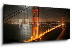 Obraz 1D - 120 x 50 cm F_AB673675 - golden gate