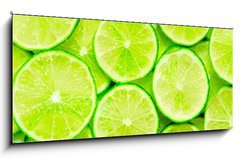 Sklenn obraz 1D panorama - 120 x 50 cm F_AB71346931 - Lime Background