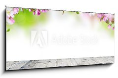 Obraz   Spring blossoms background, 120 x 50 cm