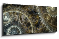 Obraz 1D panorama - 120 x 50 cm F_AB78397269 - Fantasy steampunk design