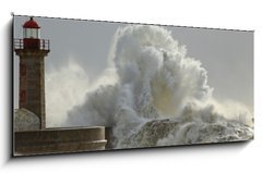 Sklenn obraz 1D - 120 x 50 cm F_AB79288124 - Sunny storm