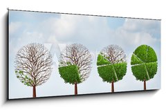 Skleněný obraz 1D - 120 x 50 cm F_AB81124067 - Economic Prosperity - Ekonomická prosperita