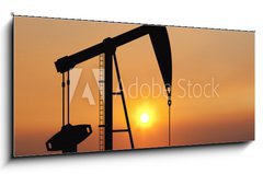 Obraz 1D panorama - 120 x 50 cm F_AB81441881 - Oil pump - Olejov erpadlo