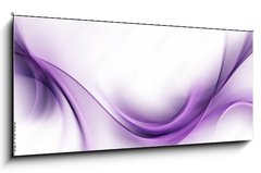 Skleněný obraz 1D panorama - 120 x 50 cm F_AB82946483 - Amazing Waves Abstract - Abstrakt úžasných vln