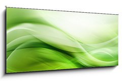 Sklenn obraz 1D panorama - 120 x 50 cm F_AB84906654 - Elegant Modern Light Green Background - Elegantn modern svtle zelen pozad