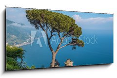 Obraz   Villa Rufolo in Ravello town, Amalfi coast, Italy, 120 x 50 cm
